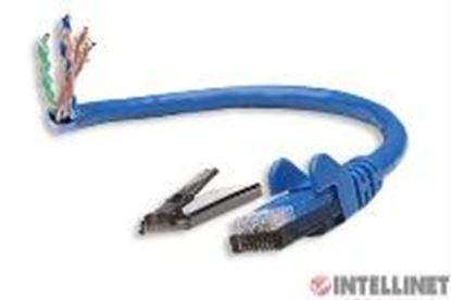 Imagen de PAQ. C/5 - INTELLINET - CABLE PATCH CAT 6,  0.5M( 1.5F) UTP AZUL                              