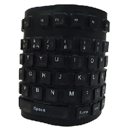 Imagen de DTC - GENÉRICO - TECLADO FLEXIBLE USB NEGRO