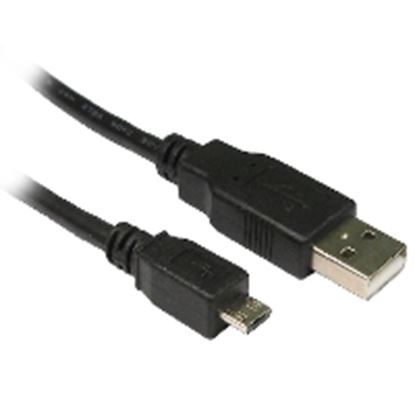 Imagen de PAQ. C/5 - DTC - B-ROBOTIX - CABLE USB V2.0 A MICRO B PARA SMARTPHONE 0.90 MTS. 