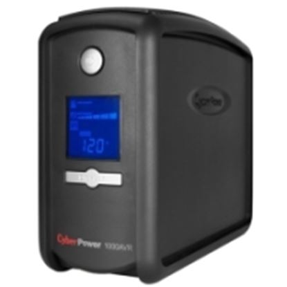 Imagen de CYBER POWER - NOBREAK UPS CYBERPOWER CP1000 1000VA/600W LCD AVR.MINITORRE.COA