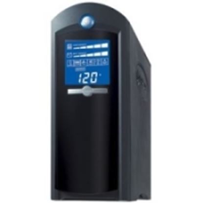 Imagen de CYBER POWER - NOBREAK UPS CYBERPOWER CP1500 1500VA/900W LCD AVR.TORRE.COAX.US