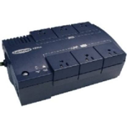 Imagen de CYBER POWER - NOBREAK UPS CYBERPOWER CP425 425VA/255W.STANBY.8CONT.USB/RJ11.12