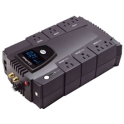 Imagen de CYBER POWER - NOBREAK UPS CYBERPOWER CP685 685VA/390W LCD AVR.COMPACTO.COAX.