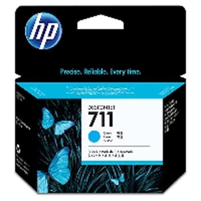 Imagen de HEWLETT PACKARD - HP 711 CYAN 3-PACK 29ML TINTA AMPLIO FORMATO CZ134A