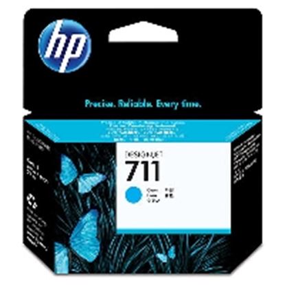 Imagen de HEWLETT PACKARD - HP 711 CYAN 29ML TINTA AMPLIO FORMATO CZ130A