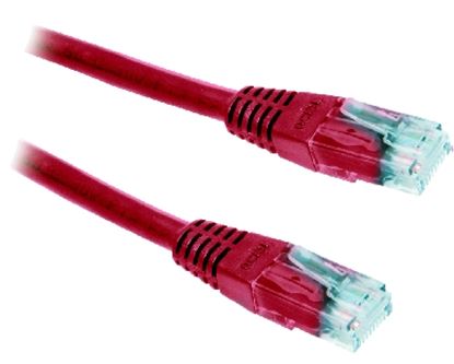 Imagen de PAQ. C/5 - DTC - B-ROBOTIX - CABLE PATCH CAT5E 1.80 MTS. CON BOTA ROJO