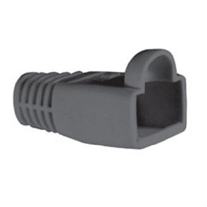 Imagen de DTC - B-ROBOTIX - PROTECTOR DE PLUG BOTA PARA RJ45 COLOR GRIS PAQUETE CON 100 PIEZAS