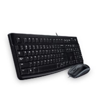 Imagen de LOGITECH - TECLADO/MOUSE LOGITECH MK120 NEGRO USB PC