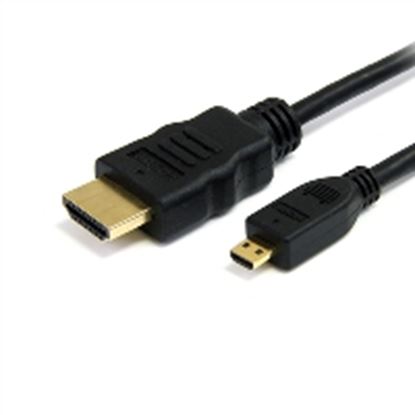 Imagen de STARTECH - CABLE HDMI DE ALTA VELOCIDAD CON ETHERNET A MICRO HDMI 3M M A.M