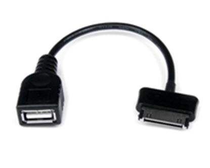 Imagen de PAQ. C/5 - STARTECH - CABLE ADAPTADOR USB OTG SAMSUNG GALAXY TAB MACHO A HEMBRA
