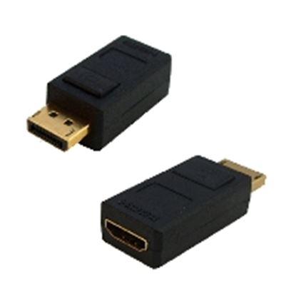 Imagen de DTC - B-ROBOTIX - ADAPTADOR DISPLAY PORT MACHO-HDMI HEMBRA 