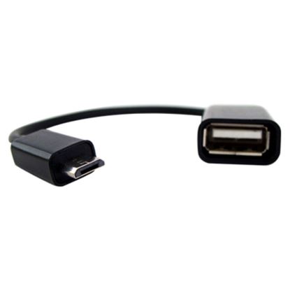 Imagen de PAQ. C/5 - DTC - B-ROBOTIX - CABLE OTG MICRO USB A USB TIPO A HEMBRA