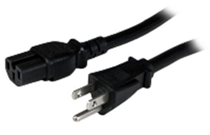 Imagen de STARTECH - CABLE 1.2M DE ALIMENTACION 14AWG DE PC NEMA5-15P A C15 TIER.A