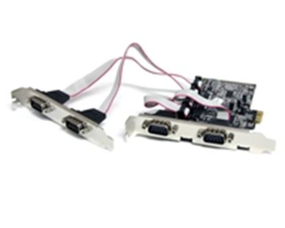 Imagen de STARTECH - TARJETA ADAPTADORA PCI EXPRESS 2 PUERTOS SERIAL 1 PARALELO RS23.