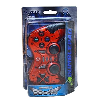 Imagen de DTC - B-ROBOTIX - CONTROL PARA JUEGOS RUMBLEPAD ROJO