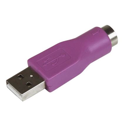Imagen de PAQ. C/3 - STARTECH - ADAPTADOR DE TECLADO PS/2 A USB HEMBRA A MACHO .