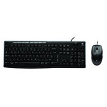 Imagen de LOGITECH - TECLADO/MOUSE LOGITECH MK200 NEGRO PC USB