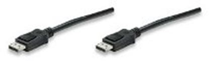 Imagen de MANHATTAN - CABLE DISPLAYPORT 3.0M NEGRO                                          