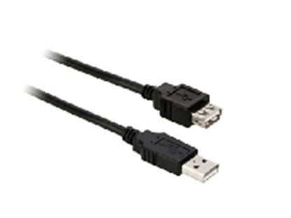 Imagen de PAQ. C/3 - DTC - B-ROBOTIX - CABLE USB V2.0, EXTENSIÓN, MACHO - HEMBRA, 4.5 M