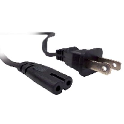 Imagen de PAQ. C/3 - DTC - B-ROBOTIX - CABLE CORRIENTE PARA LAPTOP TIPO 8, 1.80 MTS.