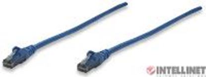 Imagen de PAQ. C/2 - INTELLINET - CABLE PATCH CAT 6,  3.0M(10.0F) UTP AZUL                              