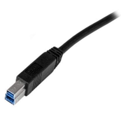 Imagen de STARTECH - CABLE 2M USB 3.0 USB B MACHO A USB A MACHO CERTIFICADO SS .