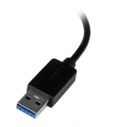 Imagen de STARTECH - CONCENTRADOR HUB USB 3.0 4 PUERTOS PARA LAPTOP NEGRO .