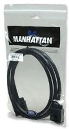 Imagen de PAQ. C/3 - MANHATTAN - CABLE MONITOR SVGA 8MM HD15M-M  1.8M                                  