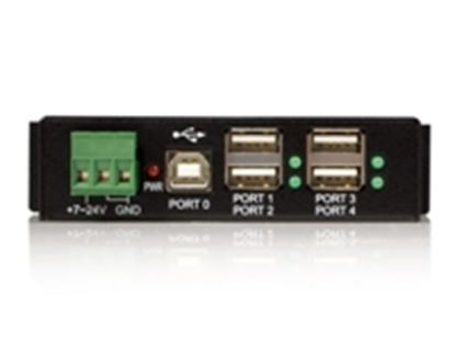 Imagen de STARTECH - CONCENTRADOR HUB USB 4 PUERTOS REFORZADO INDUSTRIAL ALIMENTACIO