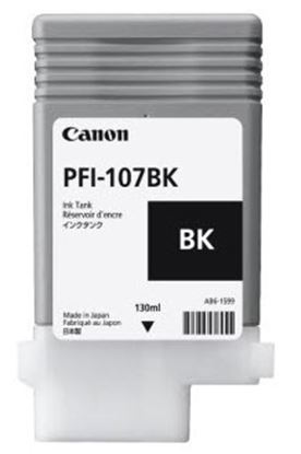 Imagen de CANON - CARTUCHO INKJET PFI-107 BK NEGRO 130ML PARA PLOTTER IPF