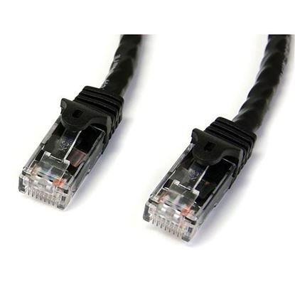 Imagen de PAQ. C/2 - STARTECH - CABLE DE RED ETHERNET UTP SIN ENGANCHES CAT6 3M NEGRO .