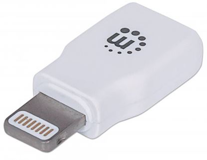 Imagen de PAQ. C/2 - MANHATTAN - ADAPTADOR USB MICRO A LIGHTNING (8 PIN)