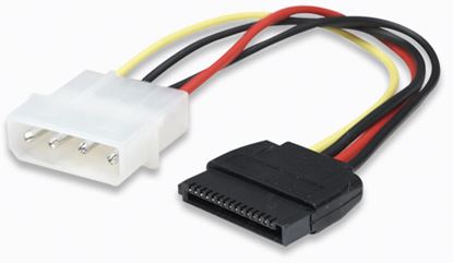 Imagen de PAQ. C/5 - MANHATTAN - CABLE CORRIENTE INT. HDD SATA                                         