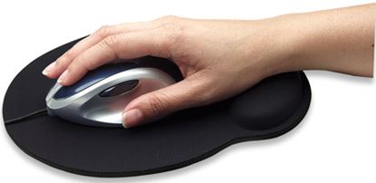 Imagen de PAQ. C/2 - MANHATTAN - MOUSEPAD TIPO GEL, NEGRO                                              