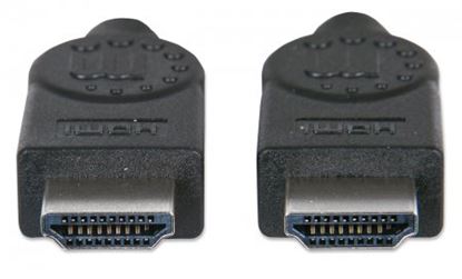 Imagen de PAQ. C/3 - MANHATTAN - CABLE VIDEO HDMI 1.4 M-M  3.0M+ETHERNET                               