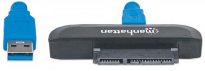 Imagen de MANHATTAN - CONVERTIDOR USB 3.0 A HDD SATA 2.5"