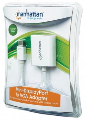 Imagen de MANHATTAN - ADAPTADOR DISPLAYPORT MINI M A VGA H BL