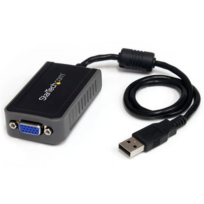 Imagen de STARTECH - ADAPTADOR VIDEO EXTERNO USB VGA CONVERTIDOR 1440X900