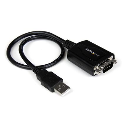 Imagen de STARTECH - CABLE 0.3M USB A PUERTO SERIAL RS232 DB9 CON RETENCION PUERTO COM