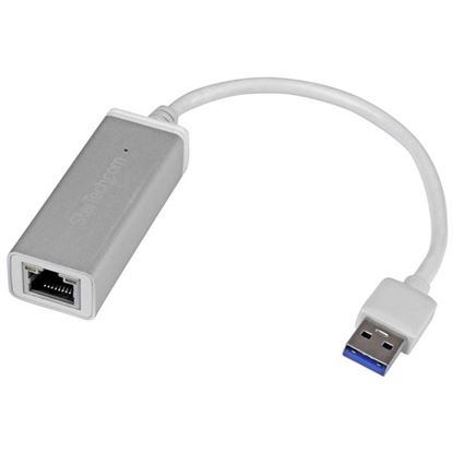 Imagen de STARTECH - ADAPTADOR RED ETHERNET GIGABIT EXTERNO USB 3.0 PLATEADO