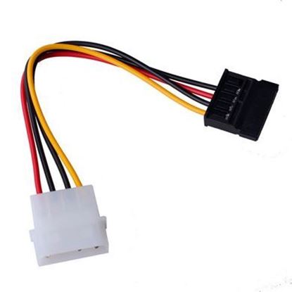 Imagen de PAQ. C/10 - DTC - B-ROBOTIX - CABLE CORRIENTE INTERNO SATA SENCILLO