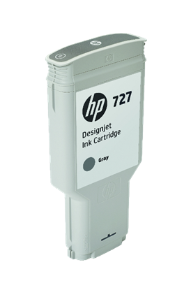 Imagen de HEWLETT PACKARD - HP 727 GRIS 300ML TINTA AMPLIO FORMATO F9J80A