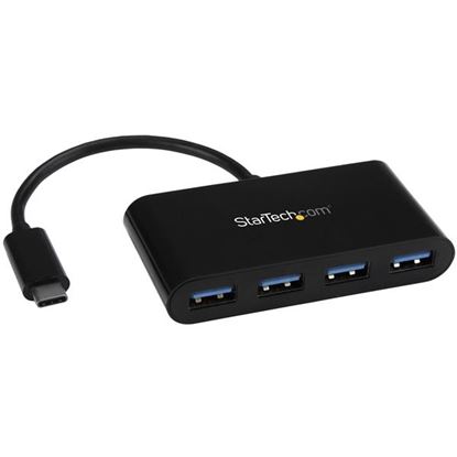 Imagen de STARTECH - HUB CONCENTRADOR USB 3.0 USB-C A 4 PUERTOS USB A