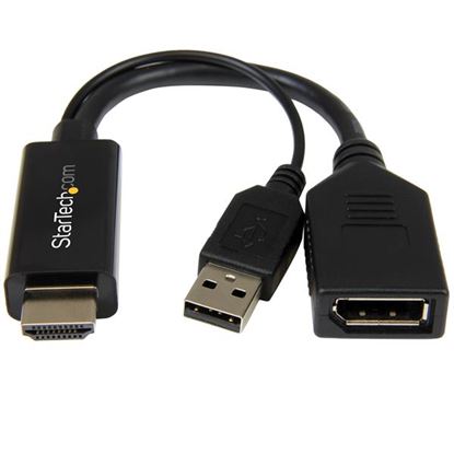 Imagen de STARTECH - CONVERTIDOR HDMI A DISPLAYPORT ADAPTADOR 4K