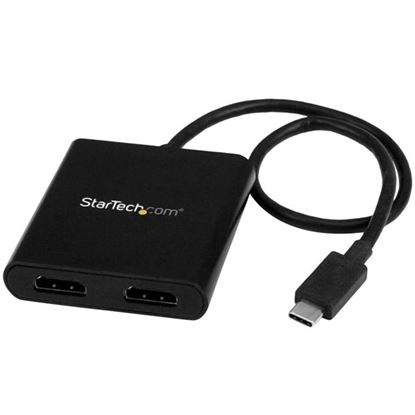 Imagen de STARTECH - DIVISOR SPLITTER MST USB-C A HDMI DE 2 PUERTOS USB TIPO C