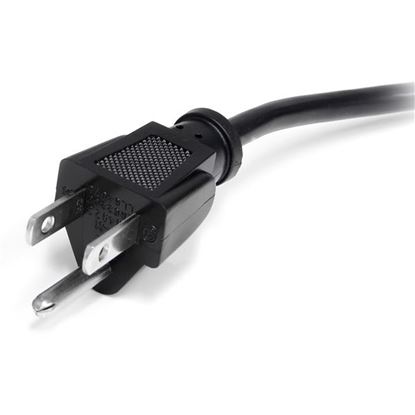 Imagen de STARTECH - CABLE 6M ESTOINDAR ALIMENTACION PARA COMPUTADORA C13 A NEMA5 15P