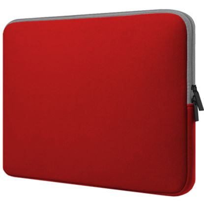 Imagen de PAQ. C/2 - DTC - B-ROBOTIX - FUNDA PARA LAPTOP BASICA ROJA 15.6" NEOPRENO 