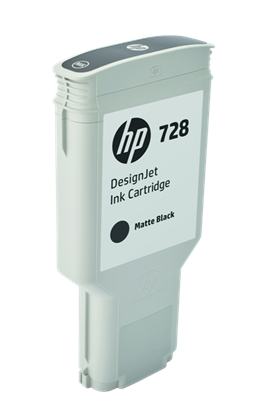 Imagen de HEWLETT PACKARD - HP 728 NEGRO MATTE TINTA AMPLIO FORMATO F9J68A