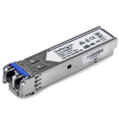 Imagen de STARTECH - MODULO GIGABIT SFP POR FIBRA LC COMPATIBLE CISCO GLC LH SMD