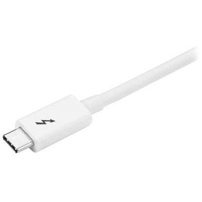 Imagen de STARTECH - CABLE 1M THUNDERBOLT 3 USB-C BL ANCO COMPATIBLE DISPLAYPORT